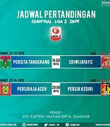 Jadwal Pertandingan Semifinal Liga 2 Indonesia